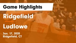 Ridgefield  vs Ludlowe  Game Highlights - Jan. 17, 2020