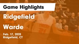 Ridgefield  vs Warde  Game Highlights - Feb. 17, 2020