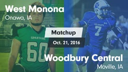 Matchup: West Monona vs. Woodbury Central  2016