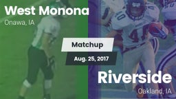 Matchup: West Monona vs. Riverside  2017