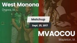 Matchup: West Monona vs. MVAOCOU  2017