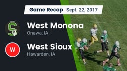 Recap: West Monona  vs. West Sioux  2017