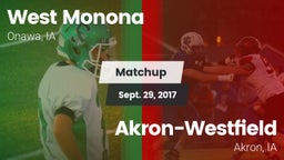 Matchup: West Monona vs. Akron-Westfield  2017
