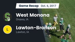 Recap: West Monona  vs. Lawton-Bronson  2017