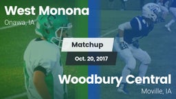 Matchup: West Monona vs. Woodbury Central  2017