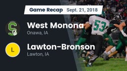 Recap: West Monona  vs. Lawton-Bronson  2018