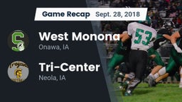 Recap: West Monona  vs. Tri-Center  2018