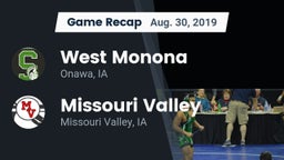 Recap: West Monona  vs. Missouri Valley  2019