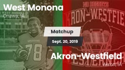 Matchup: West Monona vs. Akron-Westfield  2019
