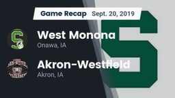 Recap: West Monona  vs. Akron-Westfield  2019