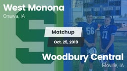 Matchup: West Monona vs. Woodbury Central  2019