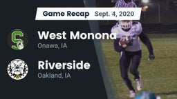 Recap: West Monona  vs. Riverside  2020