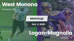 Matchup: West Monona vs. Logan-Magnolia  2020