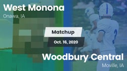 Matchup: West Monona vs. Woodbury Central  2020
