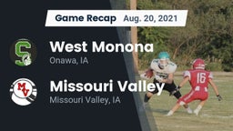 Recap: West Monona  vs. Missouri Valley  2021