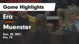 Era  vs Muenster  Game Highlights - Dec. 30, 2021