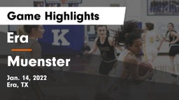 Era  vs Muenster  Game Highlights - Jan. 14, 2022