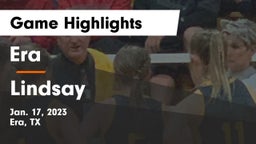 Era  vs Lindsay  Game Highlights - Jan. 17, 2023