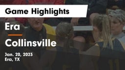Era  vs Collinsville  Game Highlights - Jan. 20, 2023