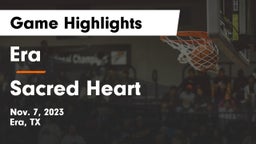 Era  vs Sacred Heart  Game Highlights - Nov. 7, 2023