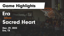 Era  vs Sacred Heart  Game Highlights - Dec. 29, 2023