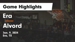 Era  vs Alvord  Game Highlights - Jan. 9, 2024