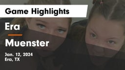 Era  vs Muenster  Game Highlights - Jan. 12, 2024
