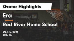 Era  vs Red River Home School Game Highlights - Dec. 5, 2023