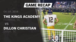 Recap: The Kings Academy vs. Dillon Christian  2016