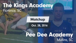 Matchup: The Kings Academy vs. *** Dee Academy  2016