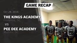Recap: The Kings Academy vs. *** Dee Academy  2016