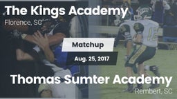 Matchup: The Kings Academy vs. Thomas Sumter Academy 2017