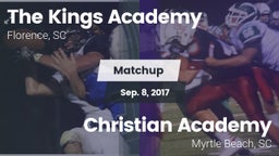 Matchup: The Kings Academy vs. Christian Academy  2017