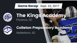 Recap: The Kings Academy vs. Colleton Preparatory Academy 2017