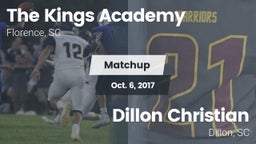 Matchup: The Kings Academy vs. Dillon Christian  2017