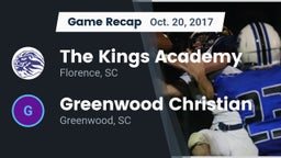 Recap: The Kings Academy vs. Greenwood Christian  2017