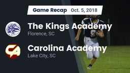 Recap: The Kings Academy vs. Carolina Academy  2018