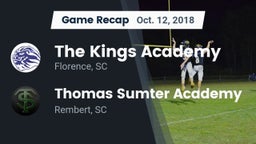 Recap: The Kings Academy vs. Thomas Sumter Academy 2018