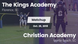 Matchup: The Kings Academy vs. Christian Academy  2018