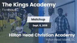 Matchup: The Kings Academy vs. Hilton Head Christian Academy  2019