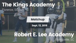 Matchup: The Kings Academy vs. Robert E. Lee Academy 2019