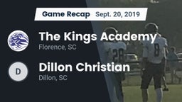 Recap: The Kings Academy vs. Dillon Christian  2019