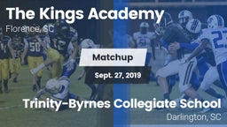 Matchup: The Kings Academy vs. Trinity-Byrnes Collegiate School 2019