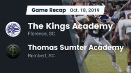 Recap: The Kings Academy vs. Thomas Sumter Academy 2019