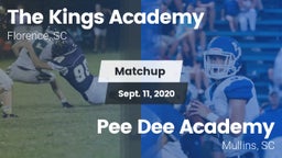Matchup: The Kings Academy vs. *** Dee Academy  2020