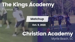 Matchup: The Kings Academy vs. Christian Academy  2020