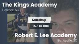 Matchup: The Kings Academy vs. Robert E. Lee Academy 2020