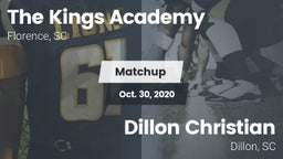 Matchup: The Kings Academy vs. Dillon Christian  2020