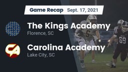 Recap: The Kings Academy vs. Carolina Academy  2021