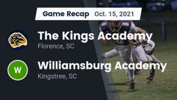 Recap: The Kings Academy vs. Williamsburg Academy  2021